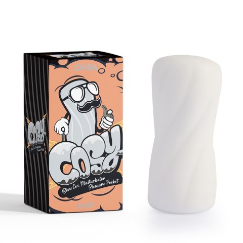 Blow Cox Masturbator Pleasure Pocket-White Blow Cox Masturbator Pleasure Pocket-White