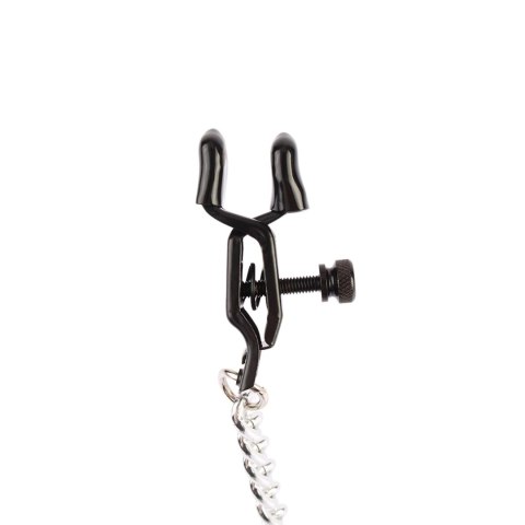 Humiliate Mouth Spreader with Nipple Clamps Humiliate Mouth Spreader with Nipple Clamps