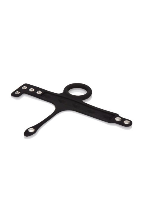 Silicone 3-Snap Ball Spreader Black Silicone 3-Snap Ball Spreader Black