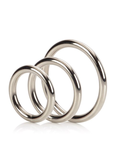 Silver Ring - 3 Piece Set Silver Silver Ring - 3 Piece Set Silver