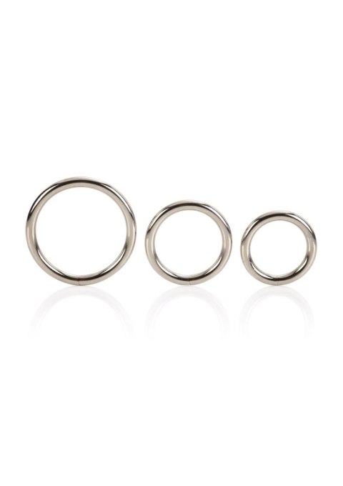 Silver Ring - 3 Piece Set Silver Silver Ring - 3 Piece Set Silver