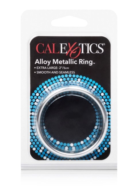 Alloy Metallic Ring - XL Silver Alloy Metallic Ring - XL Silver