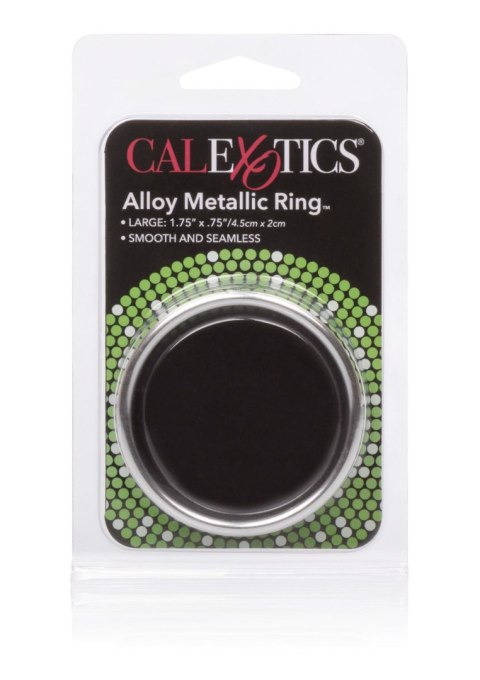 Alloy Metallic Ring - Large Silver Alloy Metallic Ring - Large Silver