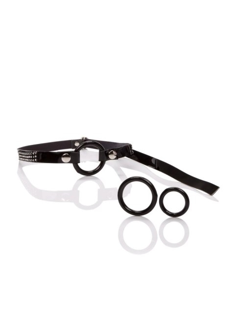 Open Ring Gag Black Open Ring Gag Black