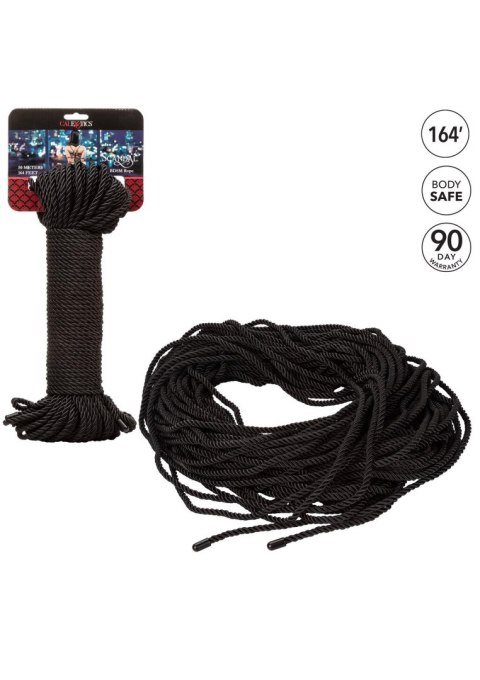 Scandal BDSM Rope 50M Black Scandal BDSM Rope 50M Black