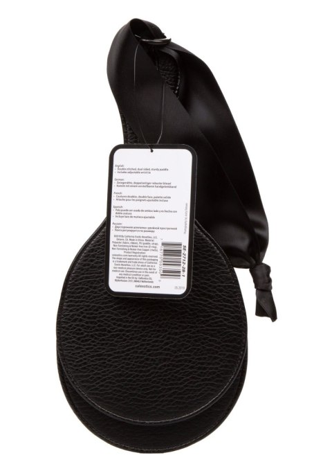 Scandal Round Double Paddle Black Scandal Round Double Paddle Black