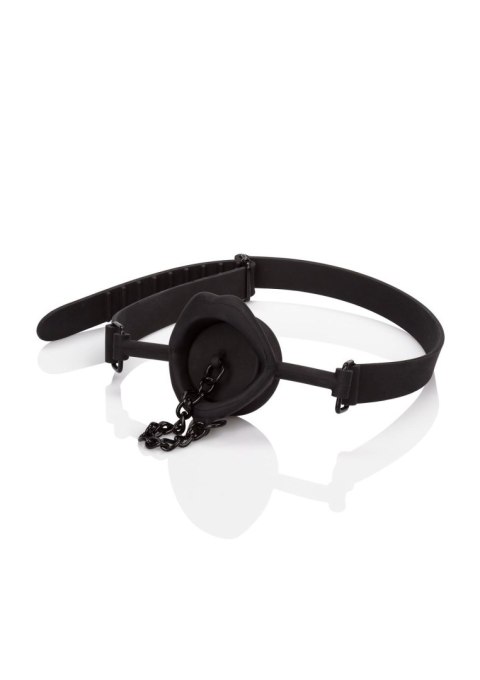 Scandal Silicone Stopper Gag Black Scandal Silicone Stopper Gag Black