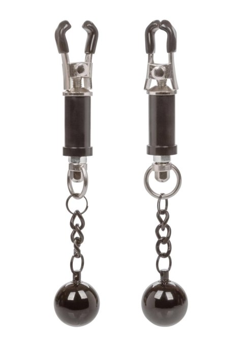 Weighted Twist Nipple Clamps Silver Weighted Twist Nipple Clamps Silver