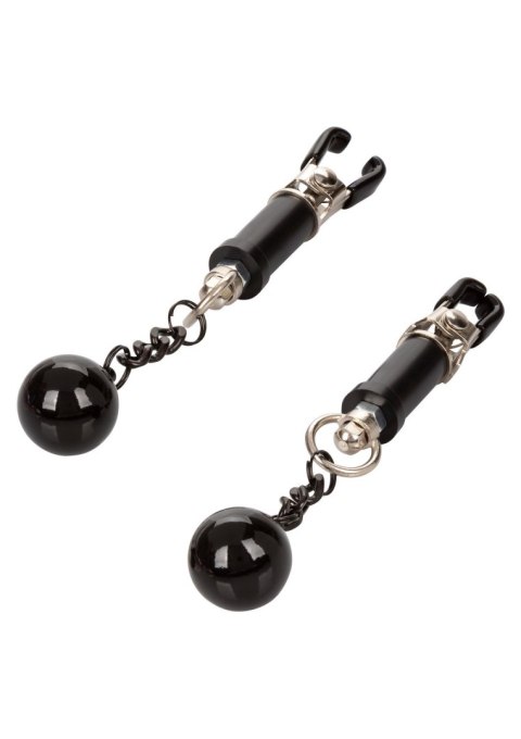 Weighted Twist Nipple Clamps Silver Weighted Twist Nipple Clamps Silver
