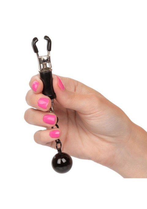 Weighted Twist Nipple Clamps Silver Weighted Twist Nipple Clamps Silver