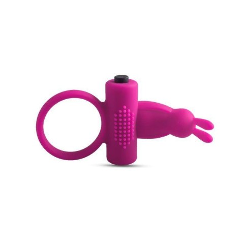 Anello fallico vibrante con rabbit Pink Anello fallico vibrante con rabbit Pink