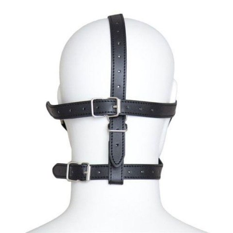 Imbracatura per viso con Maschera per occhi e morso Total Head Harness Restraint black Imbracatura per viso con Maschera per occhi e morso Total Head Harness Restraint black