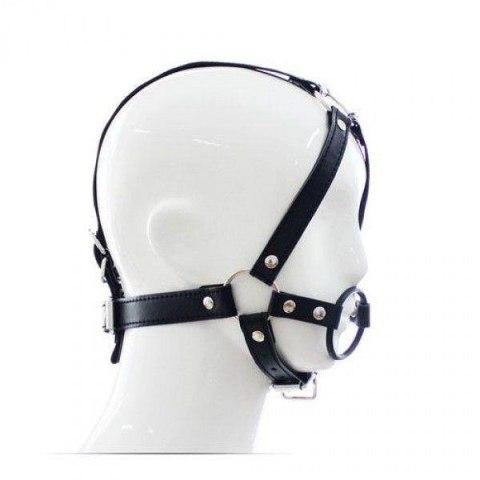 Knebel-Imbracatura per testa con anello Head Harness+Ring Gag Knebel-Imbracatura per testa con anello Head Harness+Ring Gag