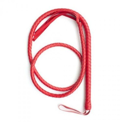 Pejcz-Frusta Indy Flog Whip red Pejcz-Frusta Indy Flog Whip red