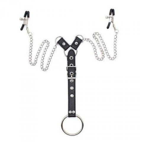 Stymulator-Penitence Man Nipples Clamps BLACK Stymulator-Penitence Man Nipples Clamps BLACK
