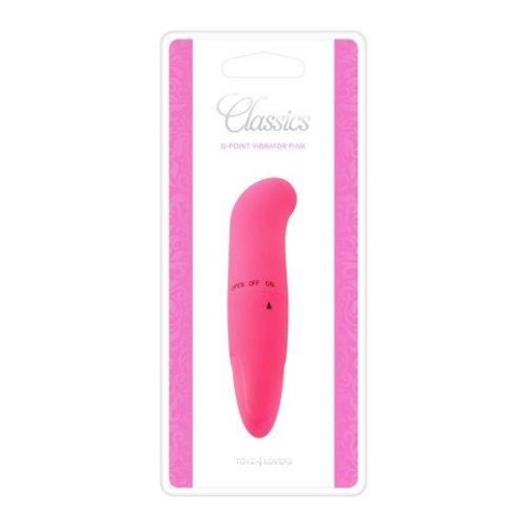 VIBRATORE PUNTO G CLASSICS PINK VIBRATORE PUNTO G CLASSICS PINK