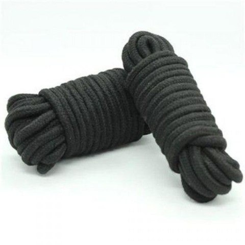 Wiązania-COTTON ROPE 10MBLACK Wiązania-COTTON ROPE 10MBLACK
