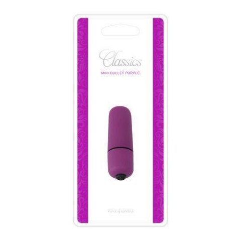 Wibrator-MINI VIBRATORE BULLET CLASSICS PURPLE Wibrator-MINI VIBRATORE BULLET CLASSICS PURPLE