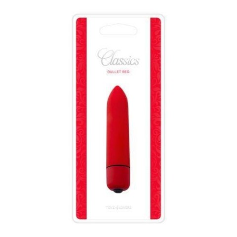 Wibrator-VIBRATORE BULLET CLASSICS RED Wibrator-VIBRATORE BULLET CLASSICS RED