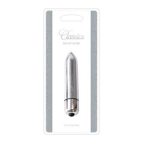 Wibrator-VIBRATORE BULLET CLASSICS SILVER Wibrator-VIBRATORE BULLET CLASSICS SILVER