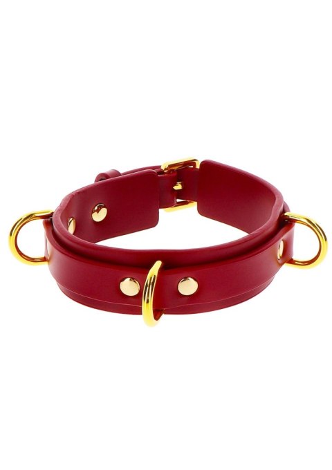 D-Ring Collar Deluxe Red D-Ring Collar Deluxe Red