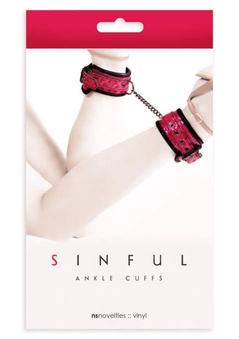 Ankle Cuffs Pink Ankle Cuffs Pink