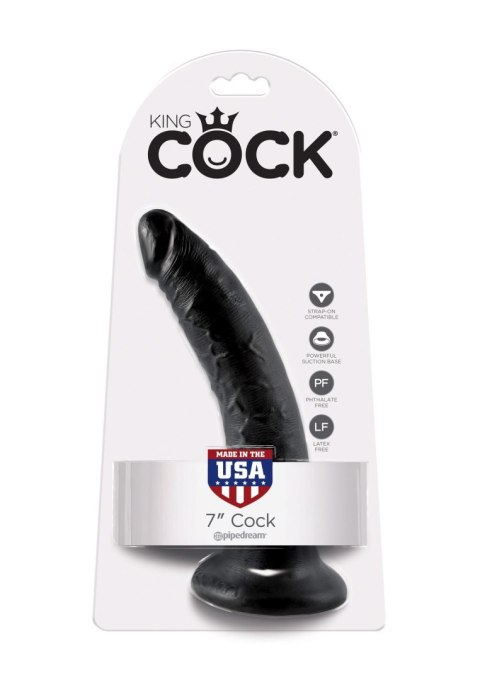 Cock 7 Inch Black Cock 7 Inch Black