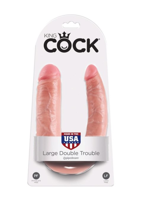 Cock U-shape Double Trouble L Light skin tone Cock U-shape Double Trouble L Light skin tone