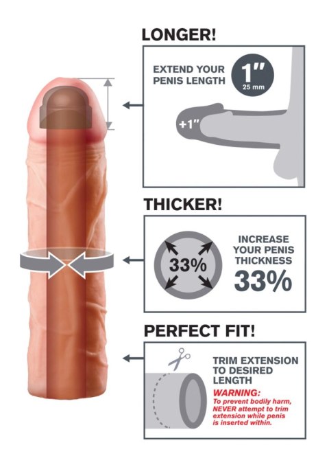 FX Perfect 1 Inch Extension Light skin tone FX Perfect 1 Inch Extension Light skin tone