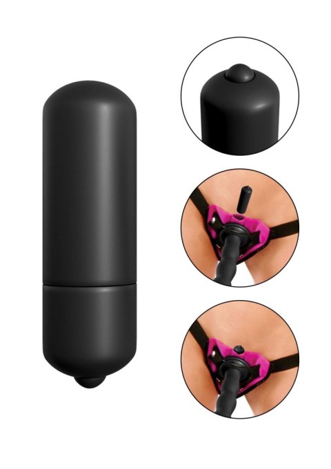 Vibrating Strap-On Set Purple Vibrating Strap-On Set Purple