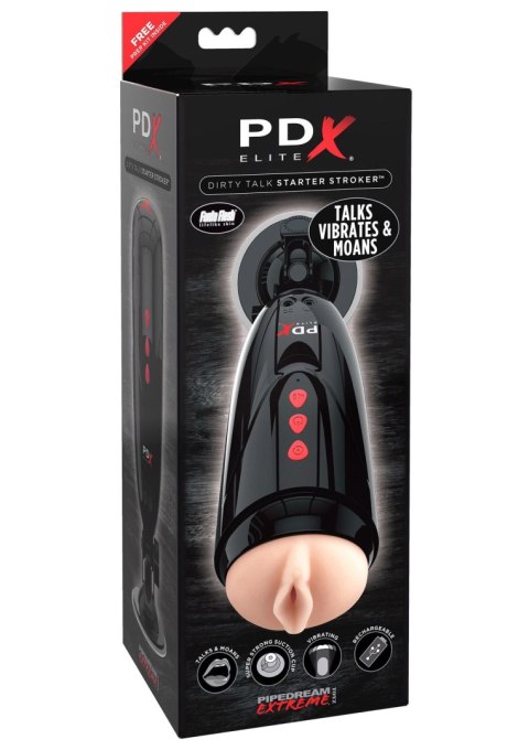 Dirty Talk Starter Stroker Light skin tone Dirty Talk Starter Stroker Light skin tone