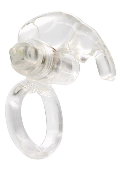 Rabbit Vibrating Cockring Transparent Rabbit Vibrating Cockring Transparent