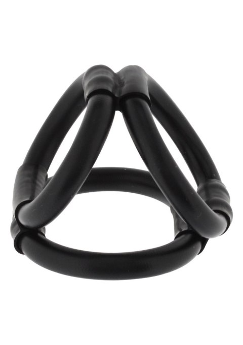 Tri Ring Cock Cage Black Tri Ring Cock Cage Black