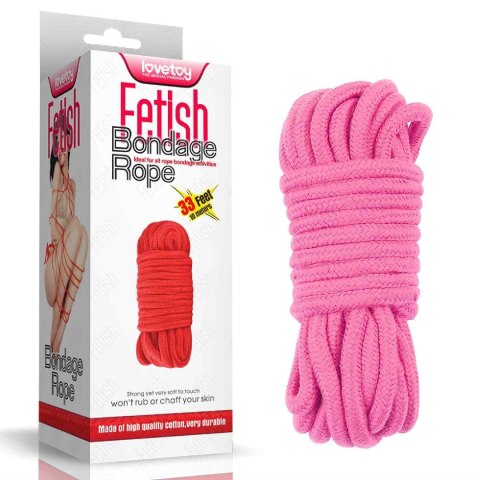 10 meters Fetish Bondage Rope Pink 10 meters Fetish Bondage Rope Pink