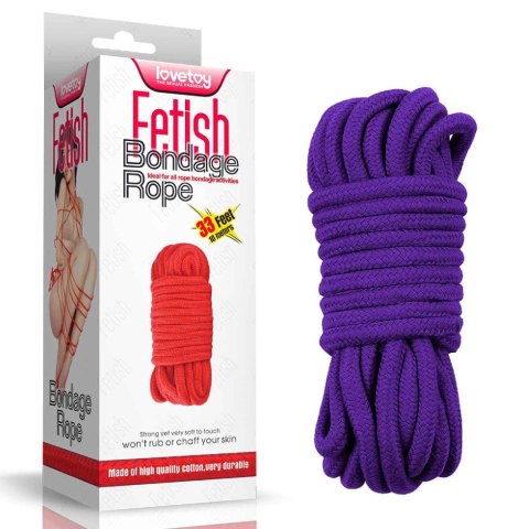 10 meters Fetish Bondage Rope Purple 10 meters Fetish Bondage Rope Purple