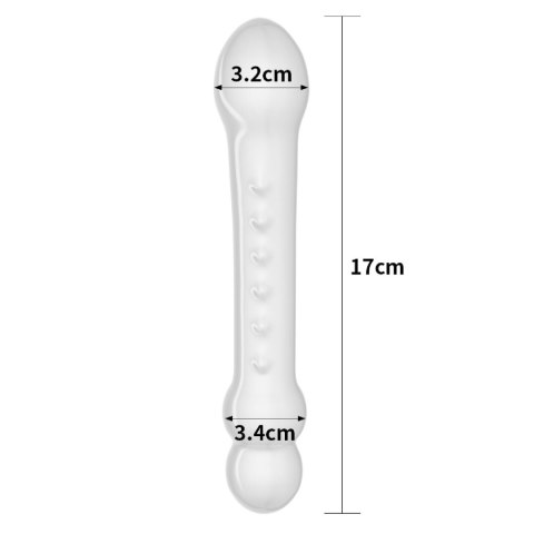 7.3"" Glass Romance Clear 7.3"" Glass Romance Clear