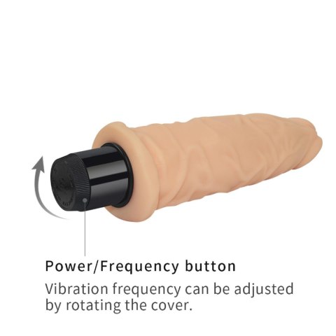 7.5' Xtreme Feel Cyberskin Vibrator 7.5' Xtreme Feel Cyberskin Vibrator