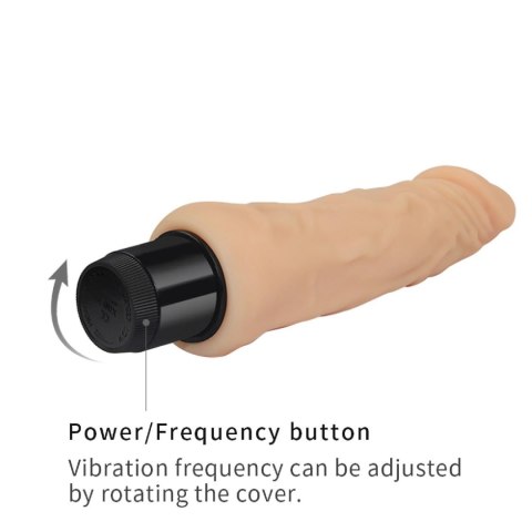 8'' Xtreme Feel Cyberskin Vibrator 8'' Xtreme Feel Cyberskin Vibrator