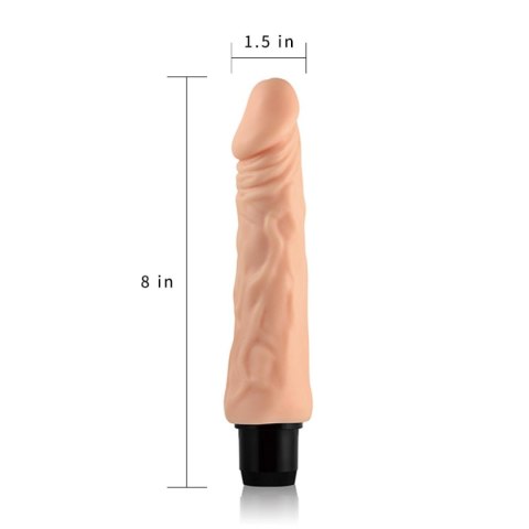 8'' Xtreme Feel Cyberskin Vibrator 8'' Xtreme Feel Cyberskin Vibrator