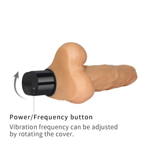 8'' Xtreme Feel Cyberskin Vibrator 8'' Xtreme Feel Cyberskin Vibrator