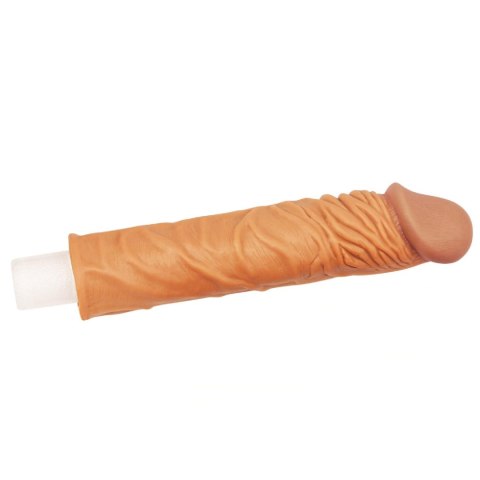 Add 2"" Pleasure X Tender Penis Sleeve Brown Add 2"" Pleasure X Tender Penis Sleeve Brown