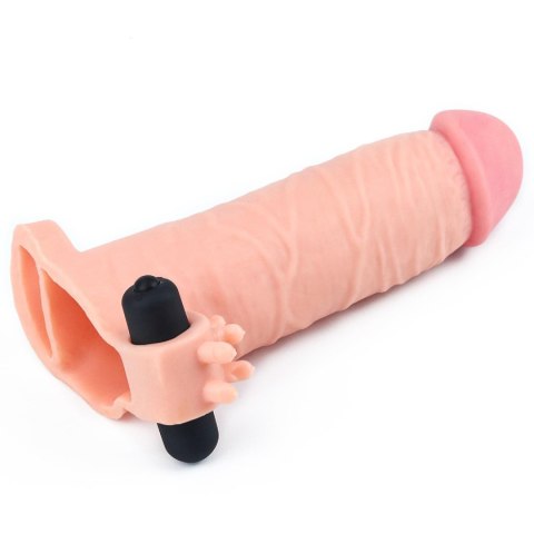 Add 2"" Pleasure X Tender Vibrating Penis Sleeve Flesh Add 2"" Pleasure X Tender Vibrating Penis Sleeve Flesh