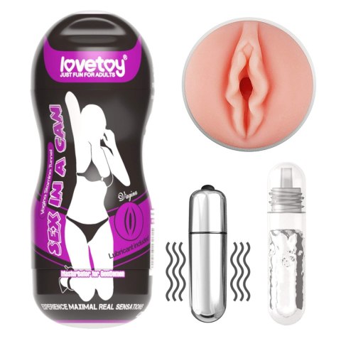 Sex In A Can Vagina Stamina Tunnel - Vibrating Sex In A Can Vagina Stamina Tunnel - Vibrating