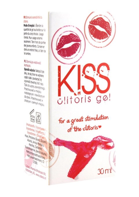 Kiss Clitoris Gel 30ml Natural Kiss Clitoris Gel 30ml Natural