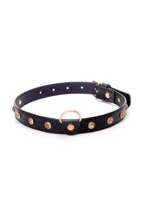 Fetish B - Series - Collar 2 cm gold crystal Fetish B - Series - Collar 2 cm gold crystal