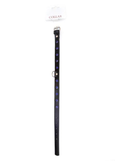 Fetish B - Series Collar - 2 cm navy blue crystal Fetish B - Series Collar - 2 cm navy blue crystal