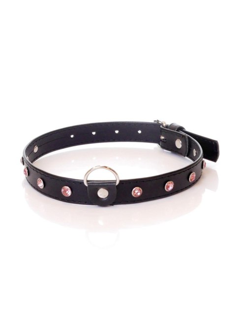 Fetish B - Series Collar - 2 cm pink crystal Fetish B - Series Collar - 2 cm pink crystal