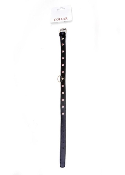 Fetish B - Series Collar - 2 cm pink crystal Fetish B - Series Collar - 2 cm pink crystal