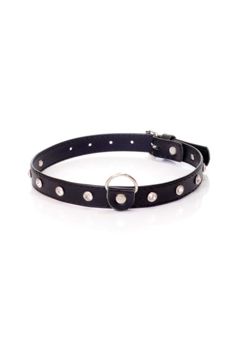 Fetish B - Series - Collar 2 cm silver crystal Fetish B - Series - Collar 2 cm silver crystal