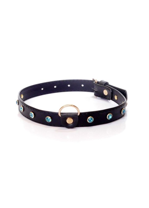 Fetish B - Series Collar - 2 cm turquoise crystal Fetish B - Series Collar - 2 cm turquoise crystal